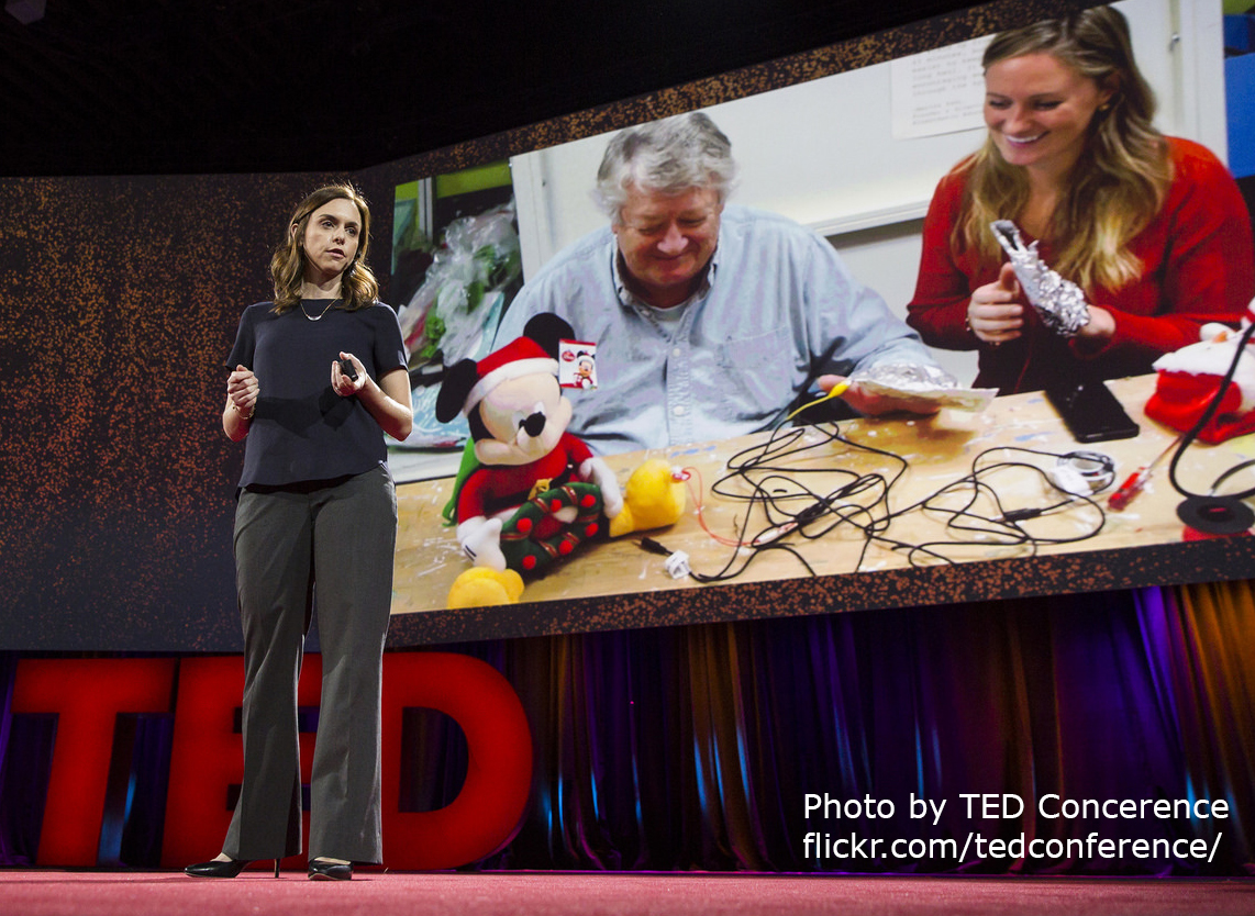Holly Cohen in TED 2016 Talk describes hacking toys