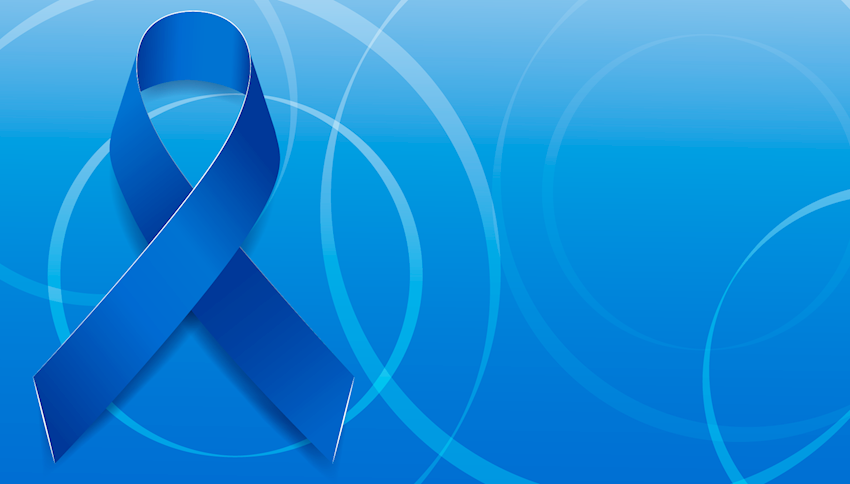 Image of Human trafficking awareness blue ribbon