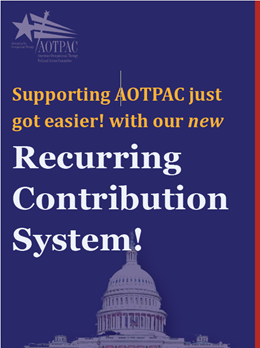 Supporting AOTPAC just got easier with our new recurring contribution system!