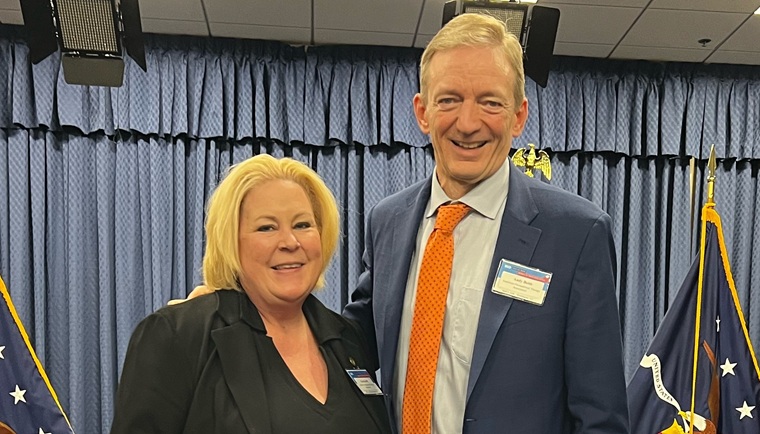 AOTA member Lisa Krefft and AOTA Senior Legislative Representative Andy Bopp were participants at the Department of Labor Policy Forum.