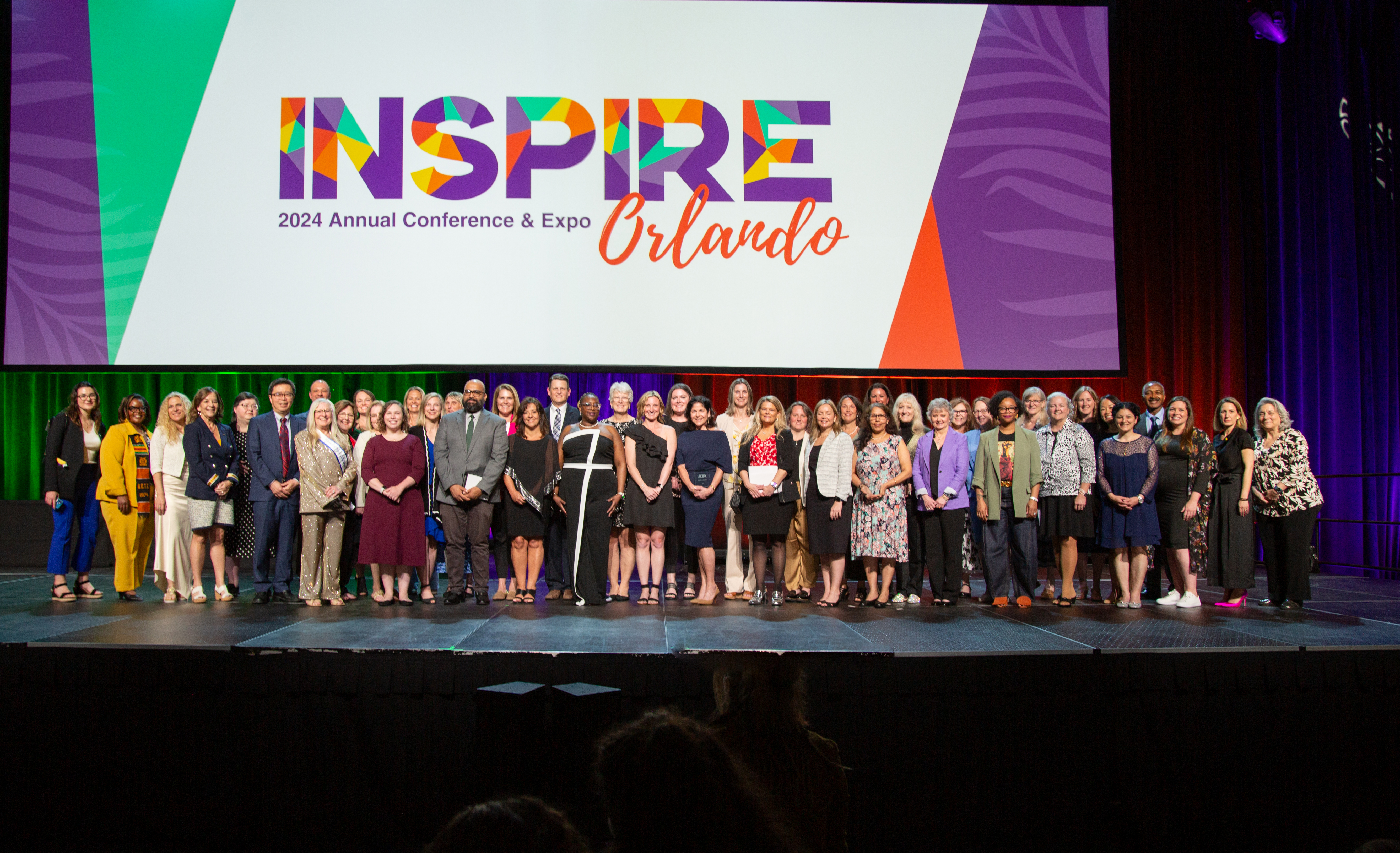 Award recipients at the 2024 AOTA Awards & Recognitions Ceremony