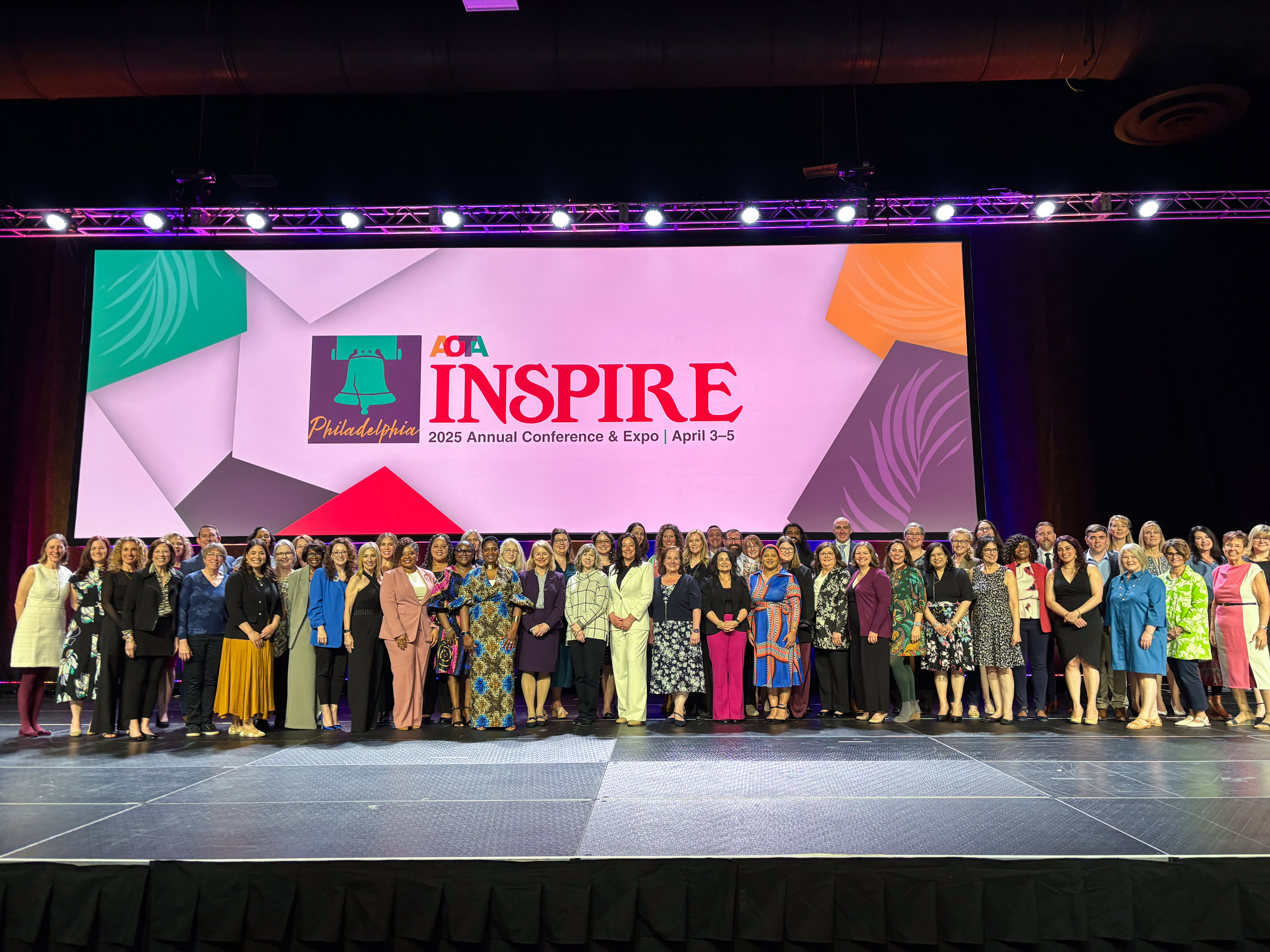 Recipients of the 2025 AOTA Awards and Recognitions
