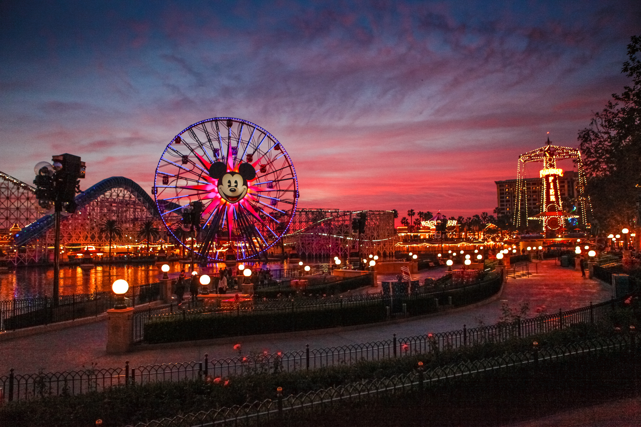 Amusement park in Anaheim, California
