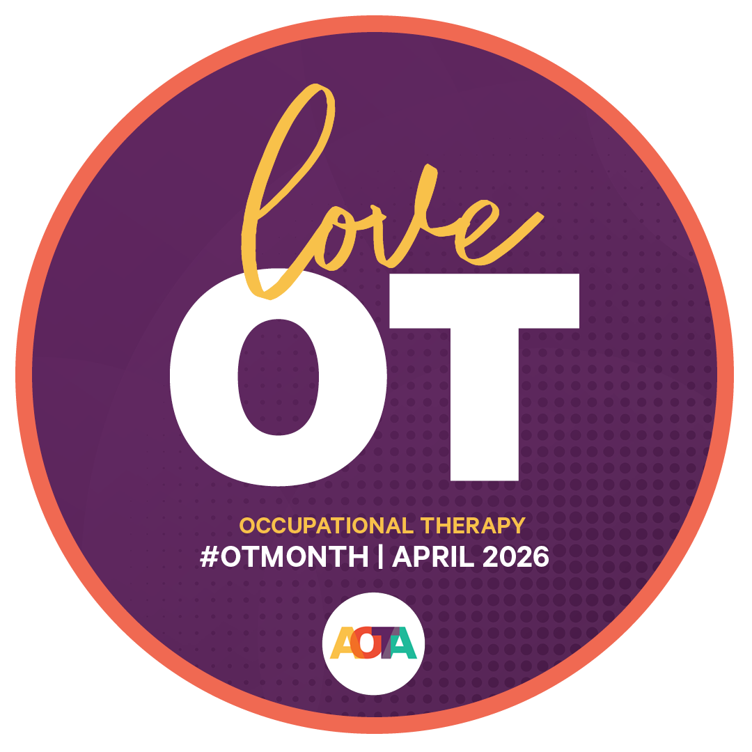 OT Month 2026 social graphic that reads Love OT