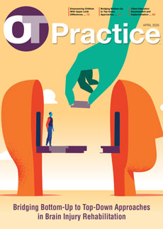 OT Practice Magazine April 2025 Cover
