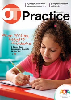 OT Practice magazine cover