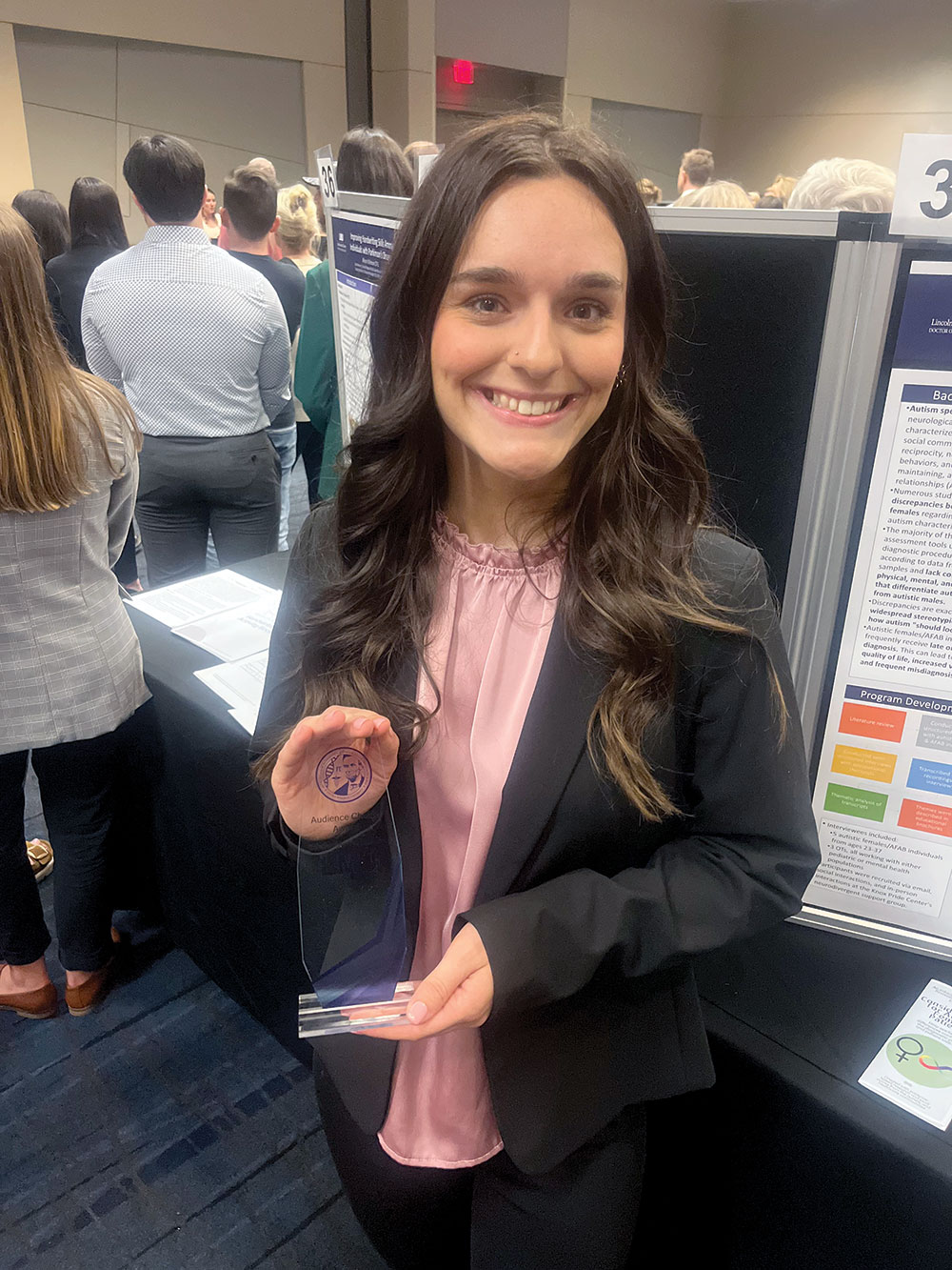 Photo from LMU’s research symposium. Jacy’s project was “The Needs of Pregnant and Postpartum People in the Southern Appalachian Region: A Needs Assessment”