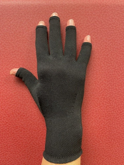 Compression Garment on Hand