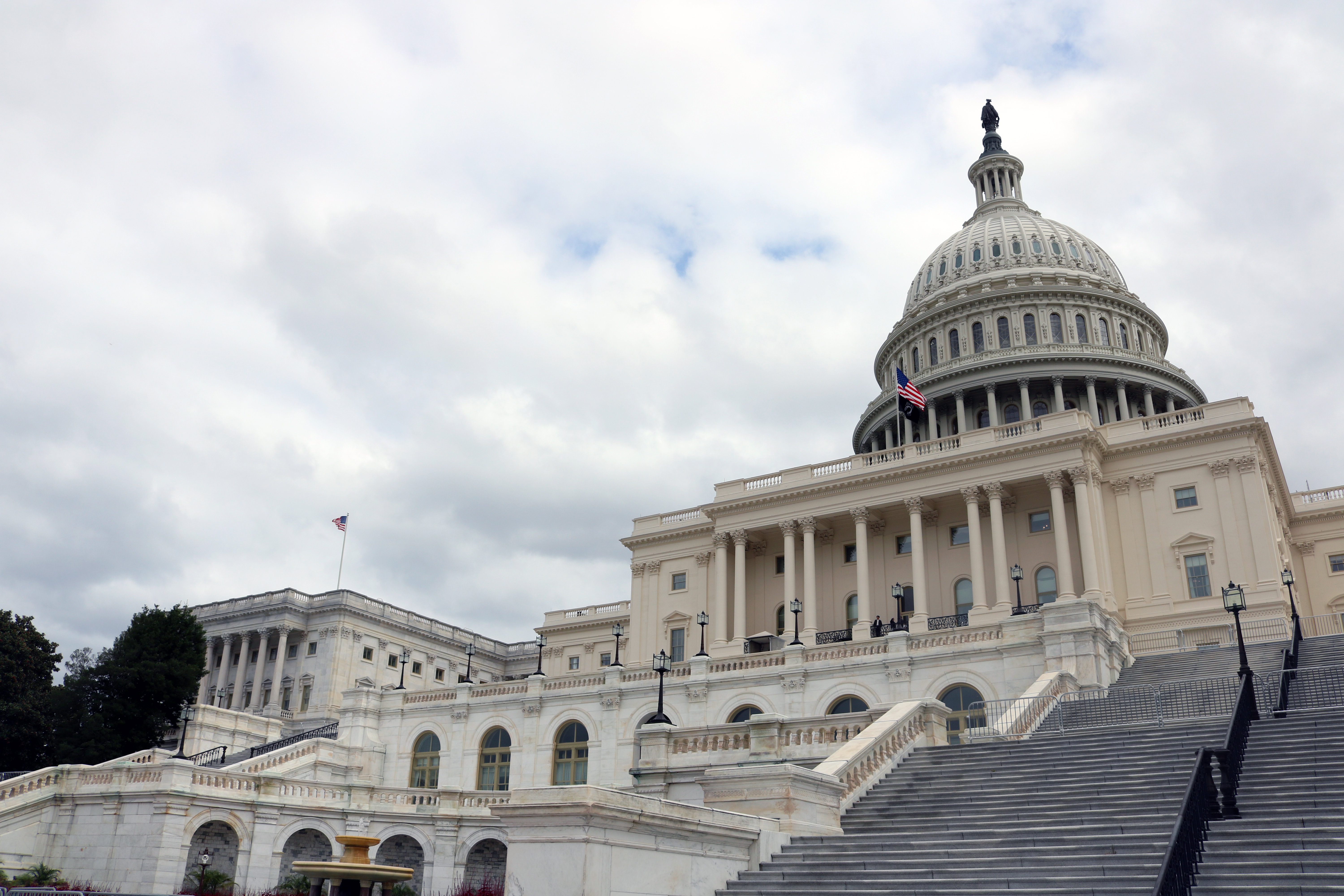 Side view angle of the Capitol Building on Hill Day 2026.