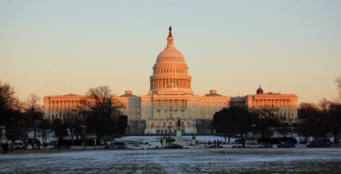 Capitol Hill in Winter