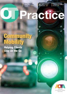 October 2020 cover of O T Practice magazine