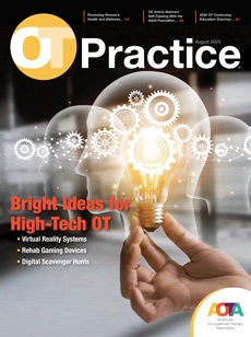 OT Practice Magazine Cover August 2020