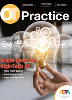OT Practice Magazine Cover August 2020