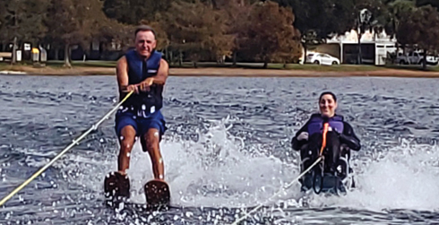 Lauren and Michael Toolan at Sugden Regional Park
