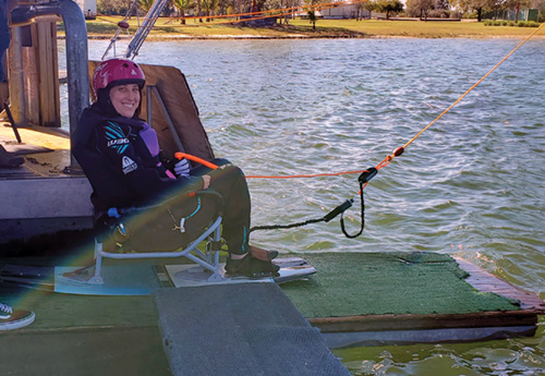 Test ride at Miami Watersports Complex